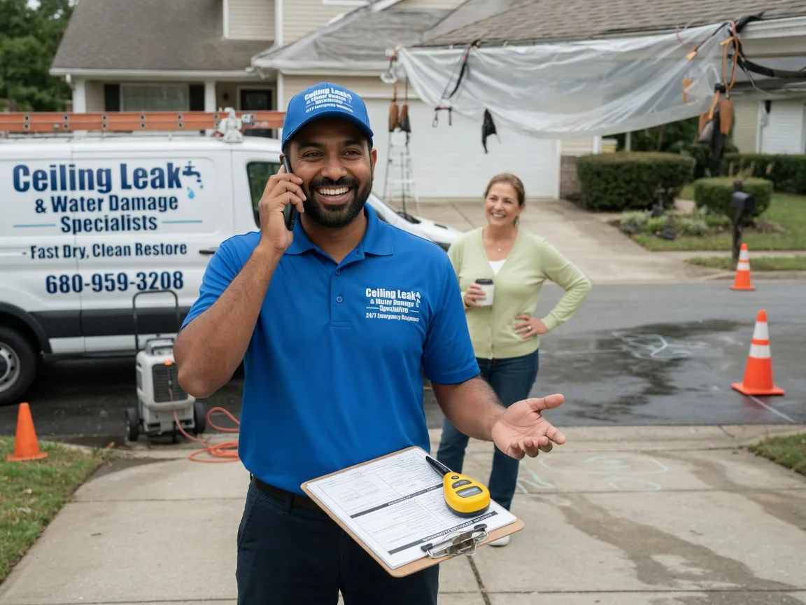 Ceiling Leak Cleanup Erie, CO FAQs